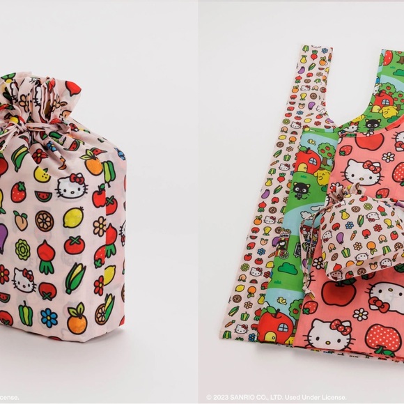 BAGGU x Hello Kitty Standard Bag Set - Picture 2 of 2